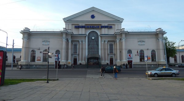 Вокзал в Вильнюсе