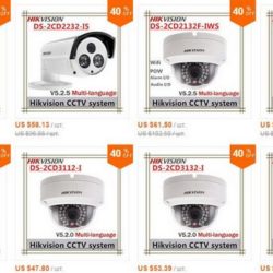 Распродажа Hikvision на Aliexpress