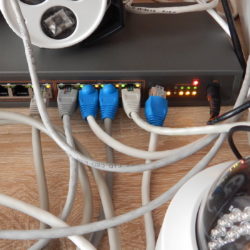 Схемы подключений аналогового и IP видеонаблюдения