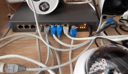 Схемы подключений аналогового и IP видеонаблюдения