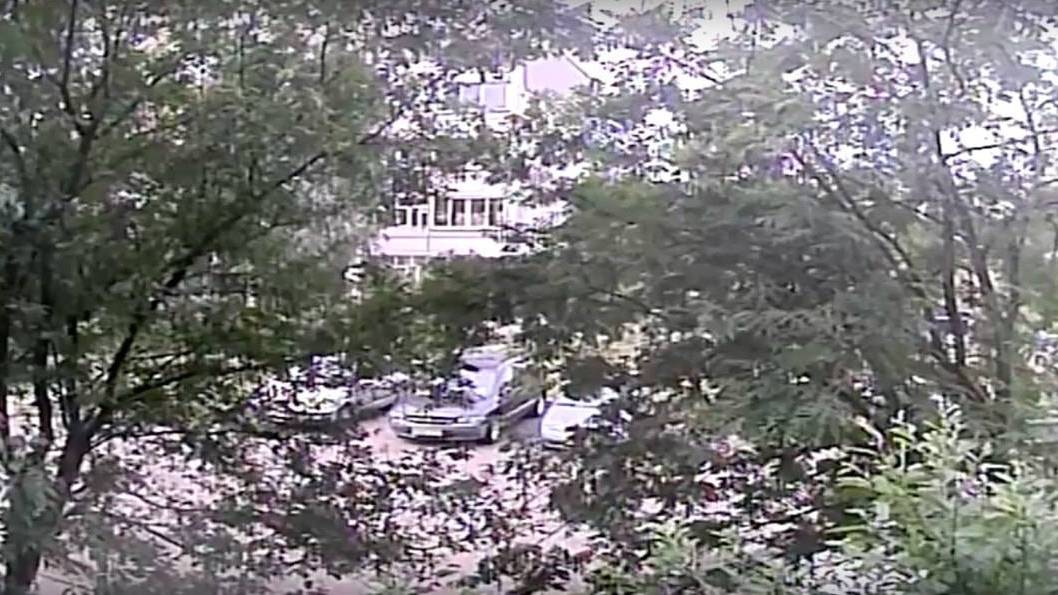 Скриншот с камеры видеонаблюдения